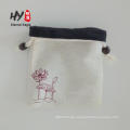 Large storage rice canvas drawstring bag